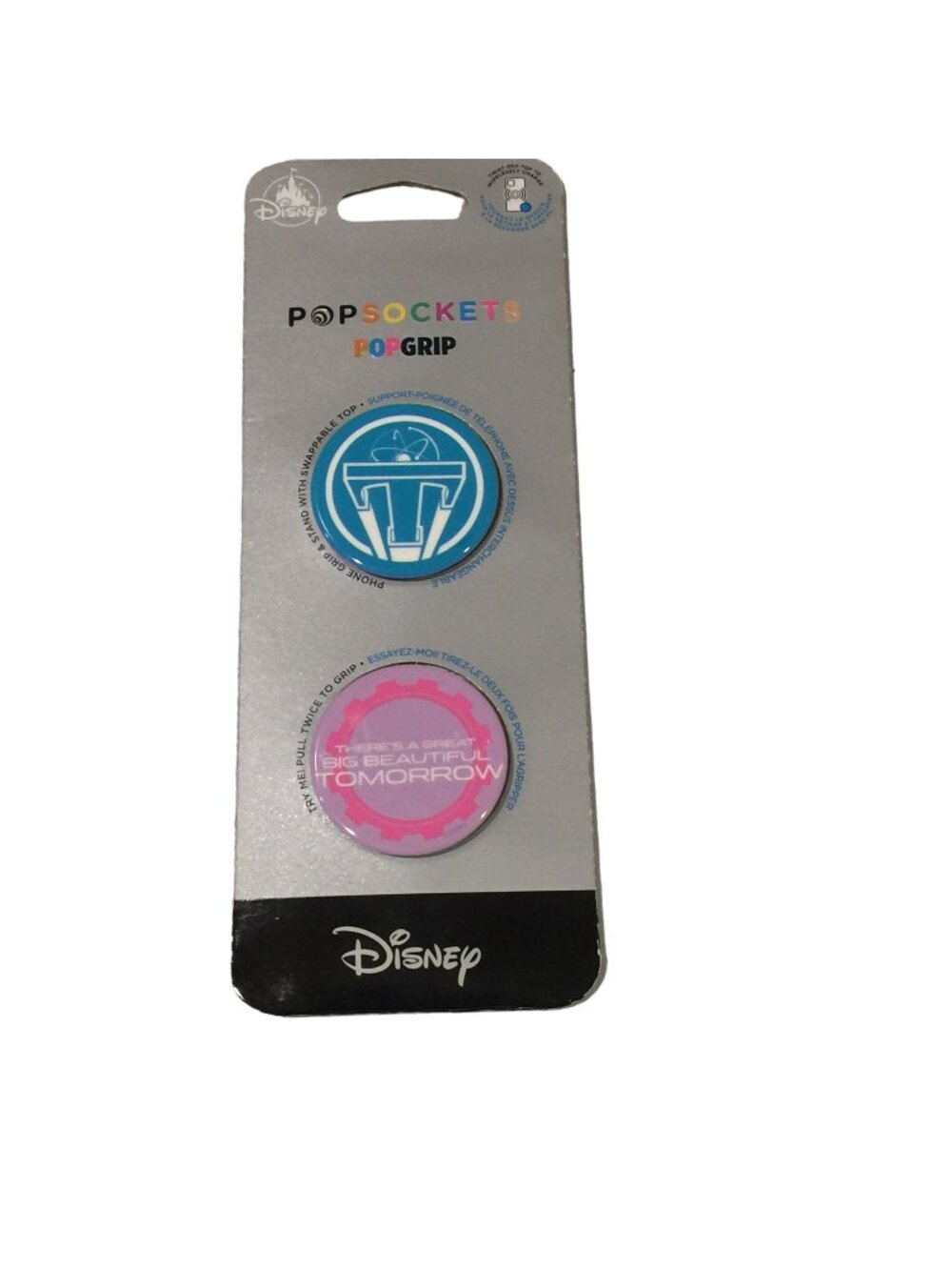 Disney Parks Popsocket Tomorrowland There's a Great Big Beautiful Tomorrow POPGR
